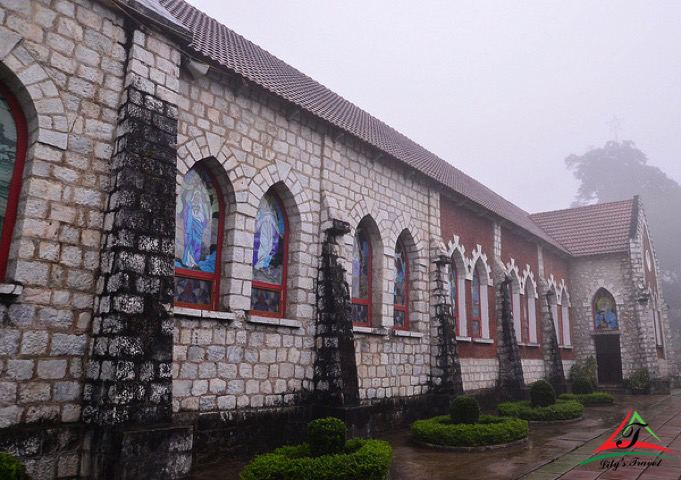 The stone church in Sapa