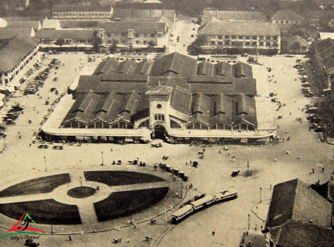 Ben Thanh market in the past