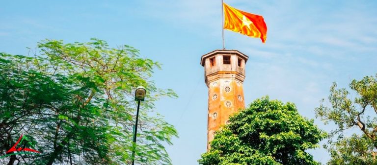 Hanoi flagpole