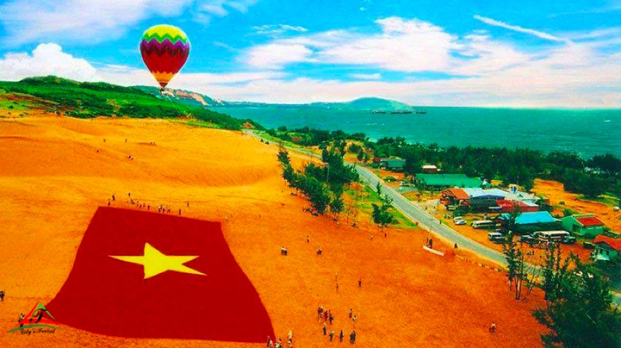 Fly an air balloon to see Phan Thiet city