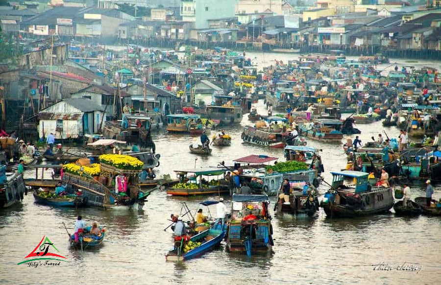 Cai Rang Floating Market