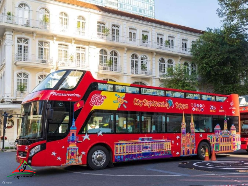 Hop-on, hop-off bus ride to Saigon