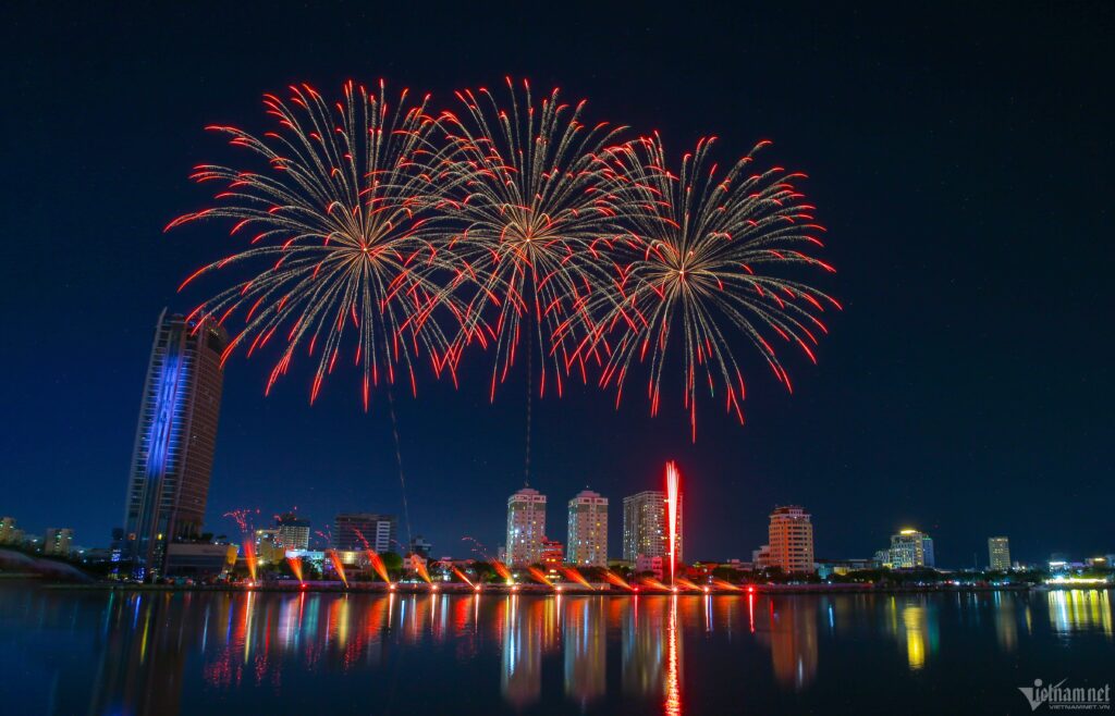 The International Fireworks Festival in Da Nang is an event that attracts a large number of tourists