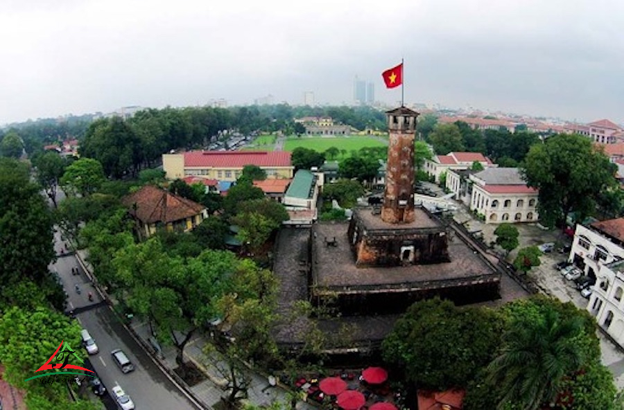 Hanoi flagpole