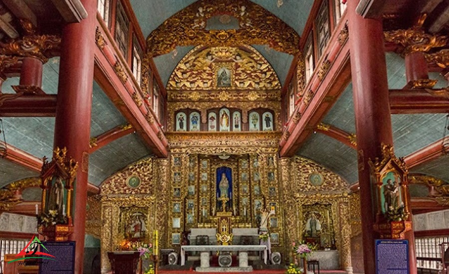 Phat Diem Stone Church inside