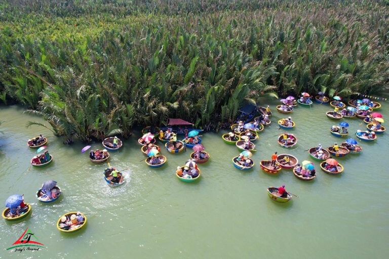 Bay Mau coconut forest is an eco-tourism area