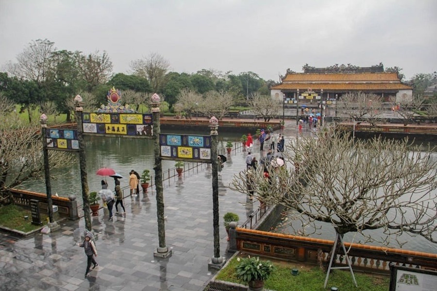 Rainy season in Hue