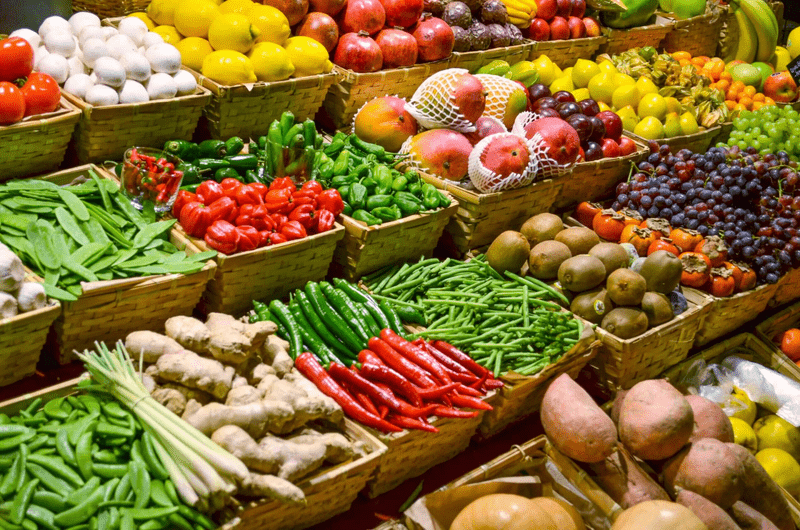 Nestled amongst the food stalls at the Ninh Binh Night Market, you'll find vibrant displays of fresh produce that look like they were plucked straight from a postcard