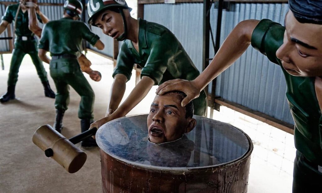 Choking prisoners with soap water – A torture method at Phu Quoc POW camp