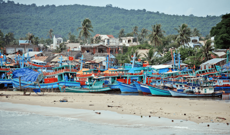 Ham Ninh fishing village