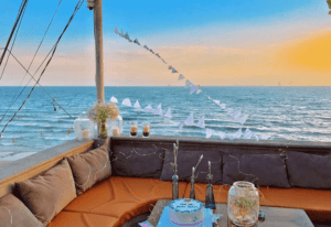 Unwind with Live Music at a Beachside Bar