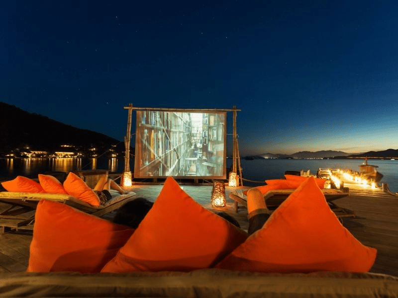  Catch a Late-Night Movie Under the Stars