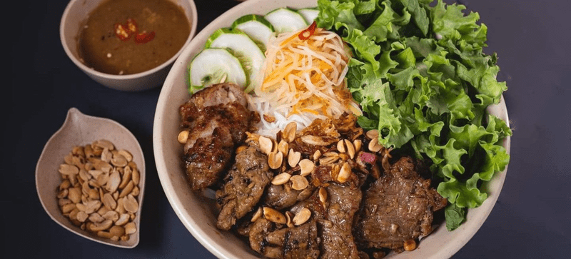 Bun Thit Nuong (Grilled Pork with Noodles)