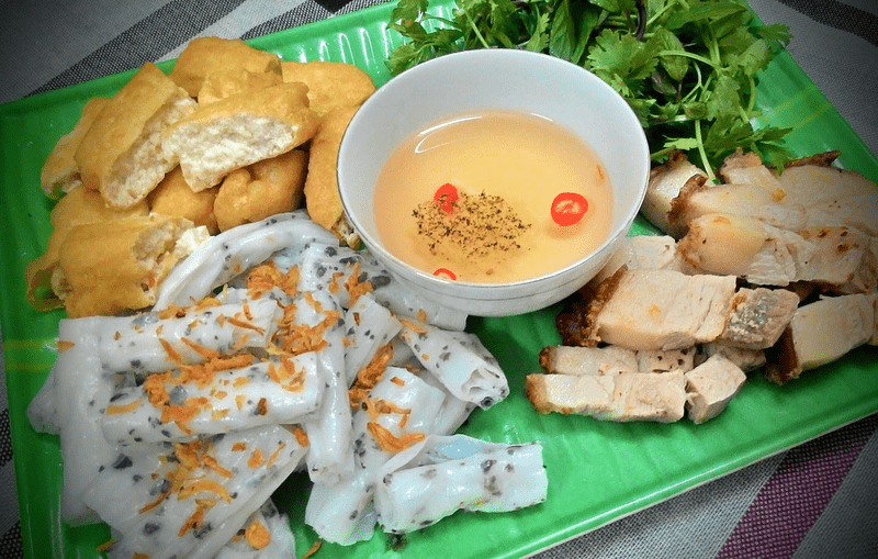 Banh Cuon Thanh Tri - Thanh Tri Steamed Rice Rolls