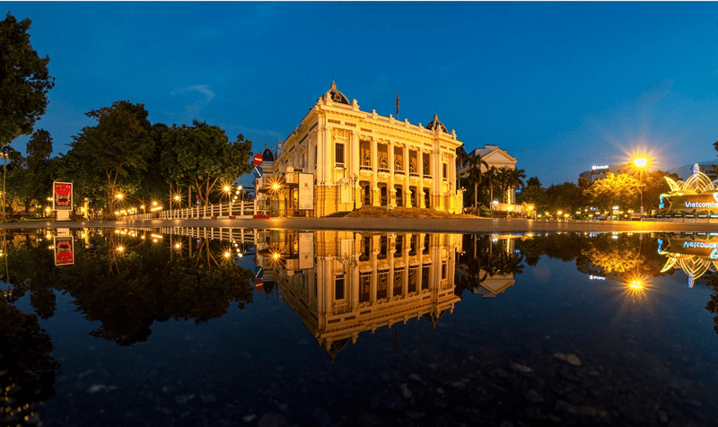 Watch a show at Hanoi Opera House