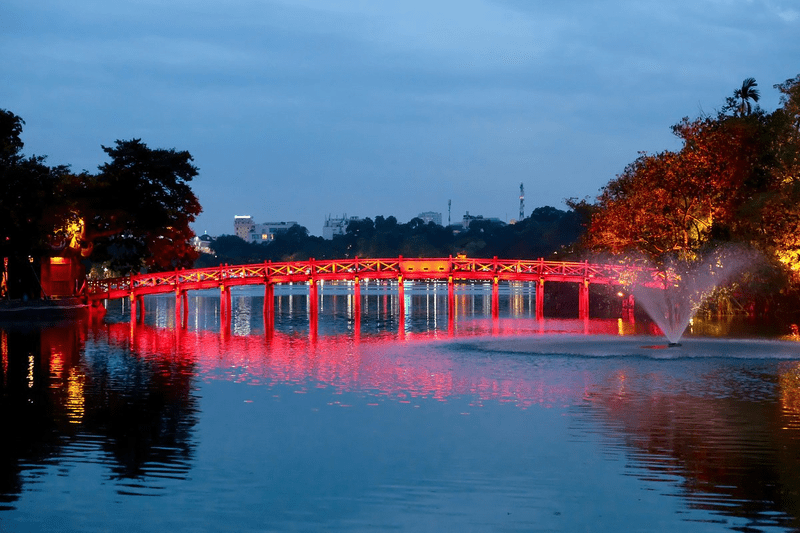 Witness the The Huc Red Bridge