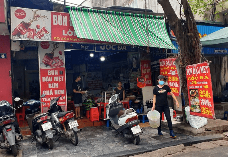 Bun Dau Goc Da Hoan Kiem