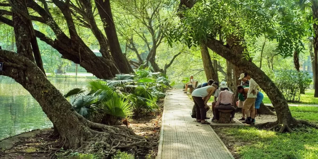 The garden also serves as an enriching educational destination