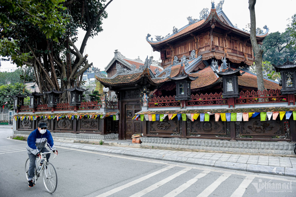 The pagoda continues to be a sacred and tranquil destination in the heart of bustling Hanoi