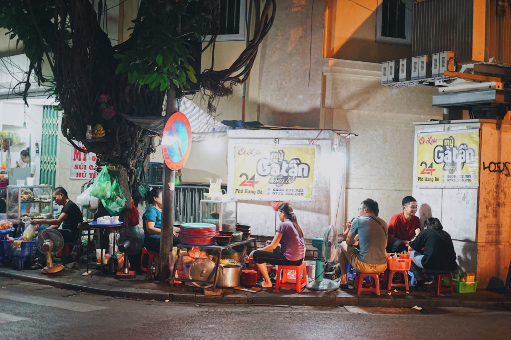 Chicken noodle soup at Hang Bo Street