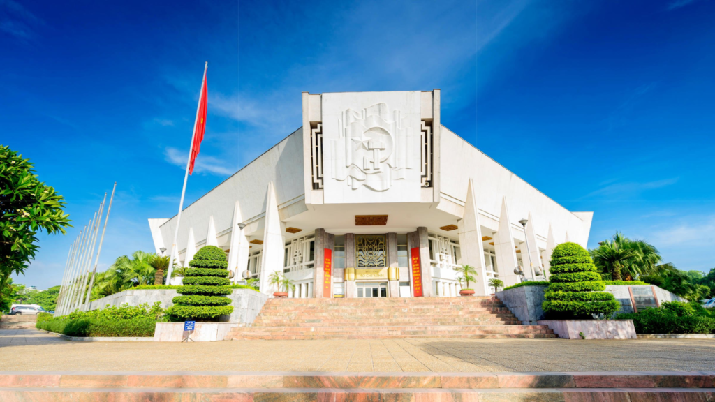 Ho Chi Minh Museum is representing the Vietnamese’s national pride