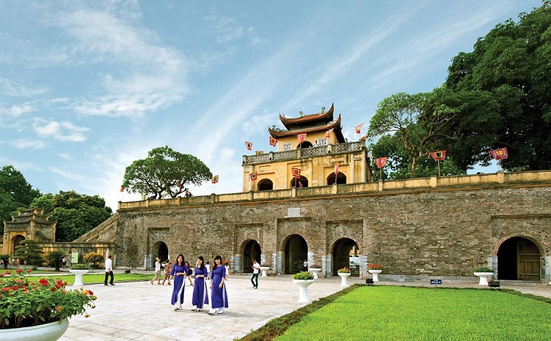 Thang Long Imperial Citadel was built in the 11th century by the Vietnamese Ly Dynasty