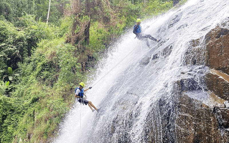 Get your adrenaline pumping with canyoning