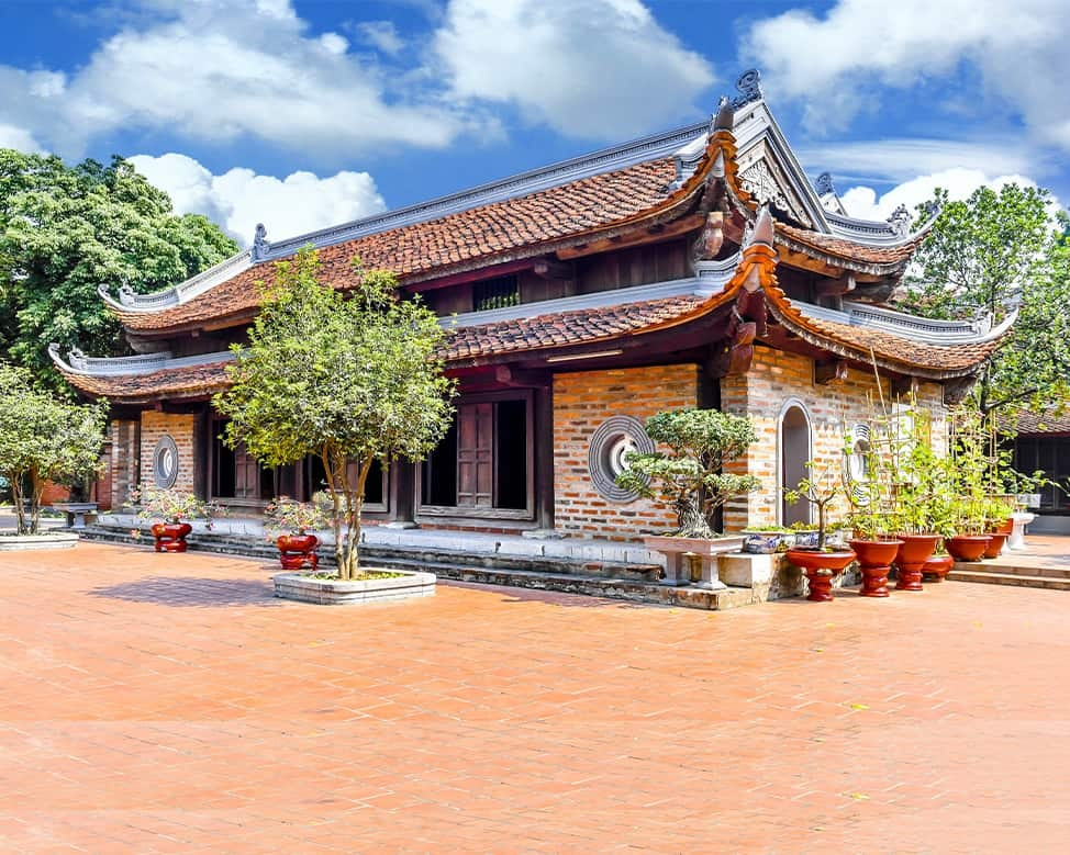 Kim Lien Pagoda has been a familiar spiritual relic with local people for over five centuries