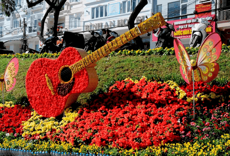 Seasonal flower festivals and events in Dalat