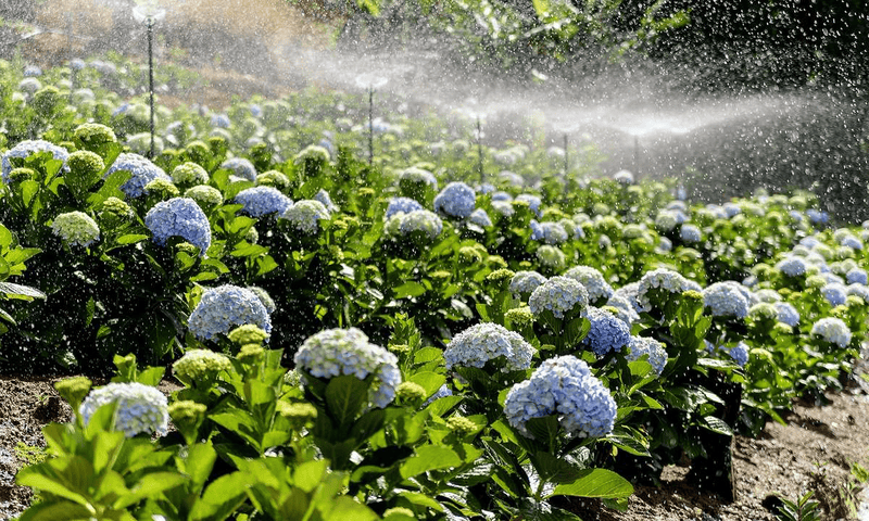 Trai Mat Hydrangea Garden