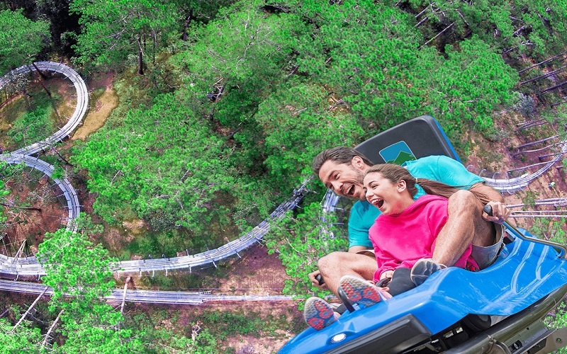 Datanla Waterfall Alpine Coaster is an exciting activity for visitors