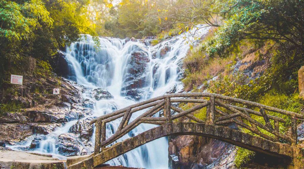 Dalat Datanla Waterfall - an iconic tourist destination in the City of Mist