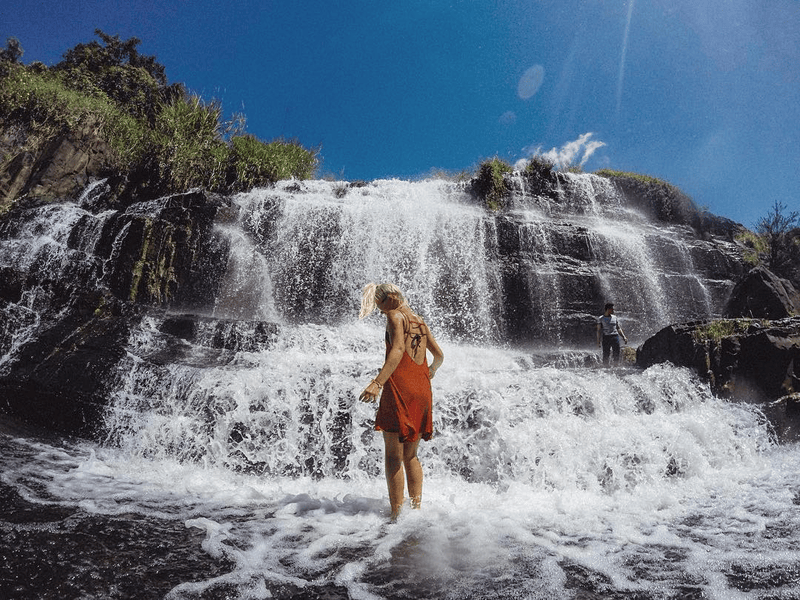 The waterfall Dalat is an unforgettable sight to witness nature's diverse beauty and serenity. 