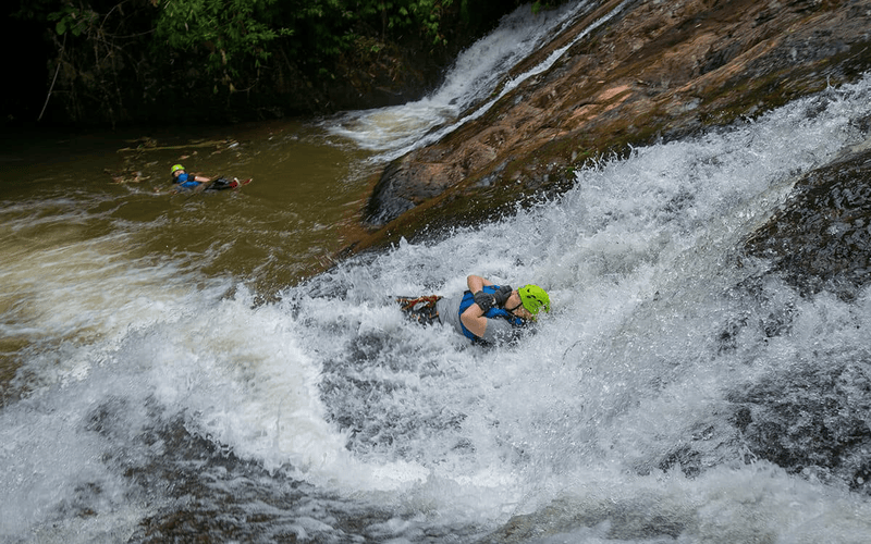 Who can join a canyoning tour?