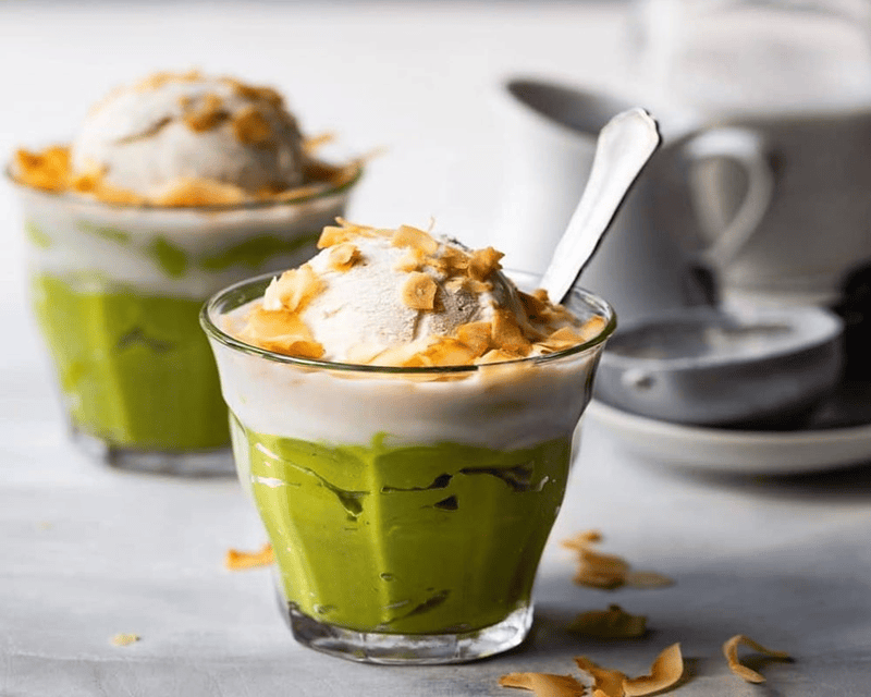 Avocado Ice Cream (Kem Bo) - Places to eat in Dalat 