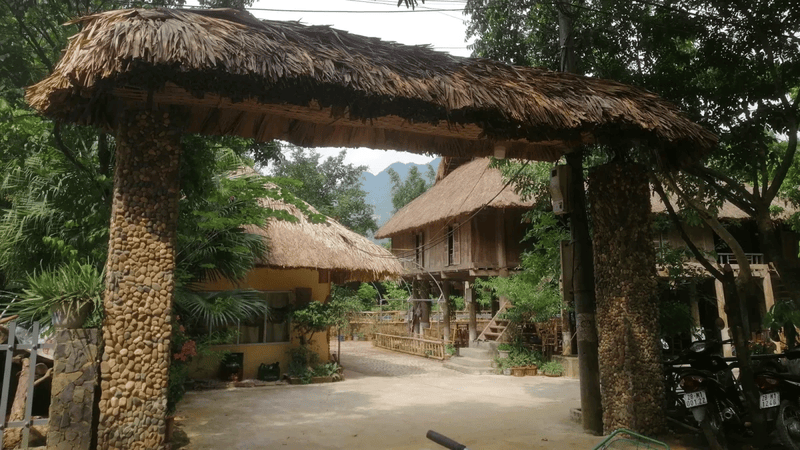 Staying in eco-friendly homestays