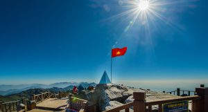 Catch glimpses of all three Indochinese countries from the summit