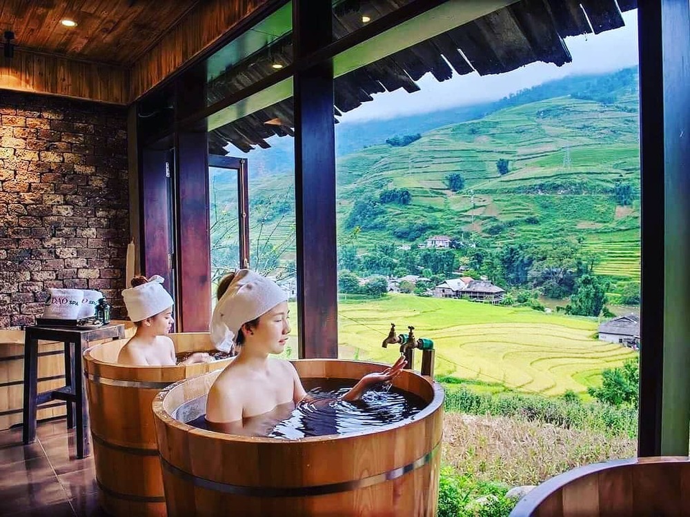 Treat yourself to a traditional Dao Red herbal bath