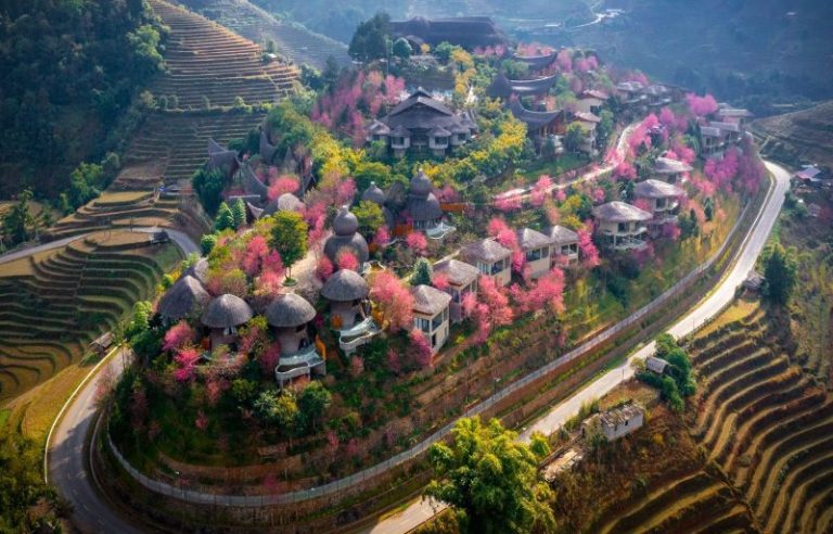 Top spots to view Mu Cang Chai rice terraces