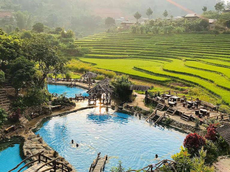 The Mong, Thai, and Dao people live in Tram Tau and have a traditional way of life that is full of uniqueness
