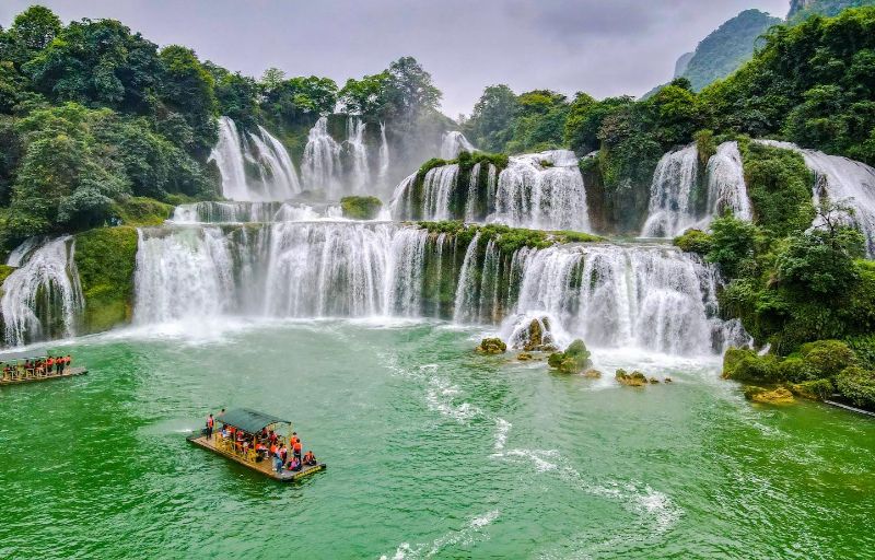 Ban Gioc Waterfall - Where nature splits two nations
