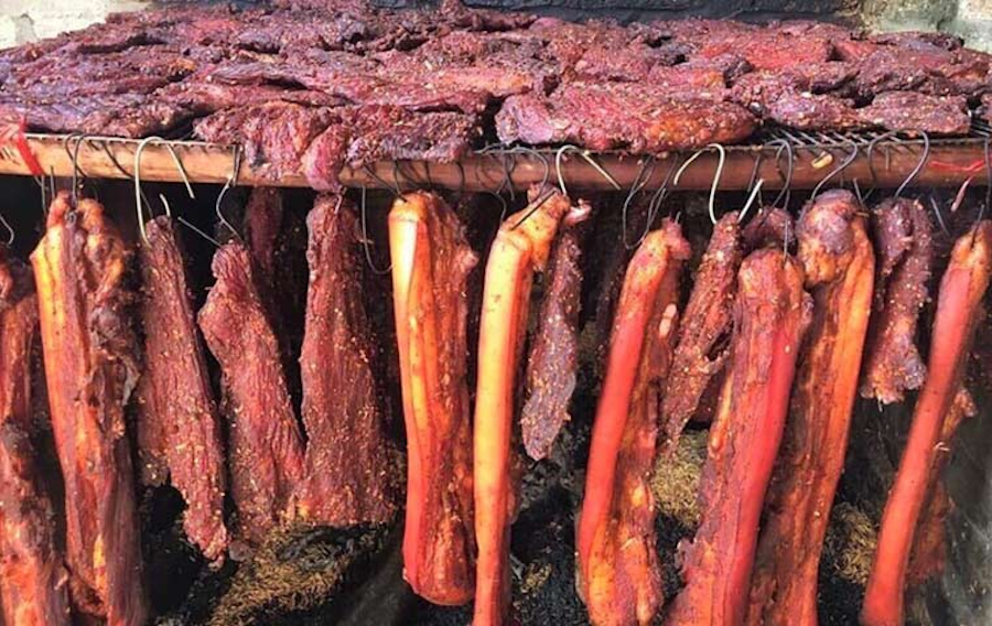 Smoked Pork (Thịt lợn hun khói)