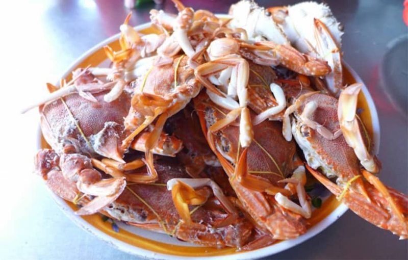 Enjoy fresh seafood