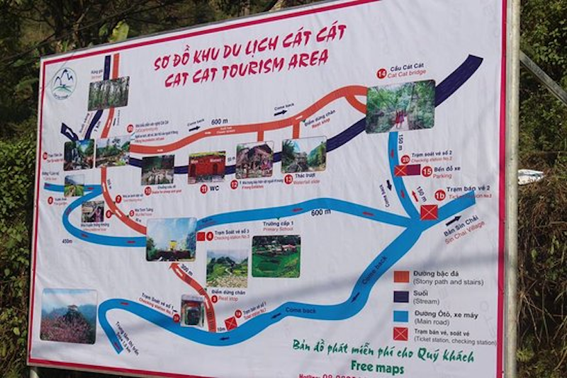 How to get to Cat Cat village 