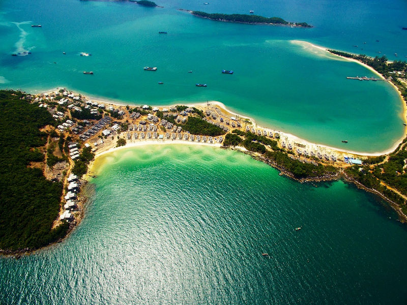 Overview of Khem Beach