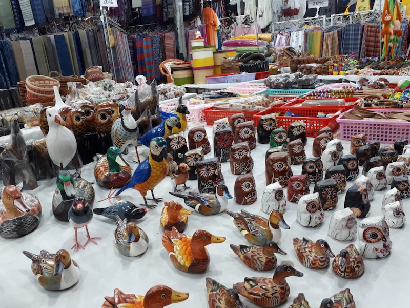 Souvenirs are made in a variety of different designs