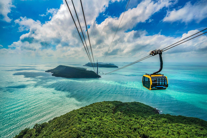 Enjoy the world’s longest sea-crossing cable car