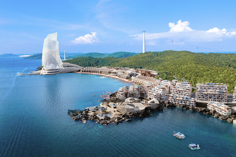 Overview about Hon Thom Island