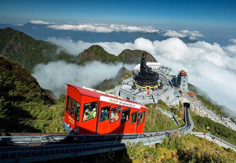 Explore Fansipan mountain train