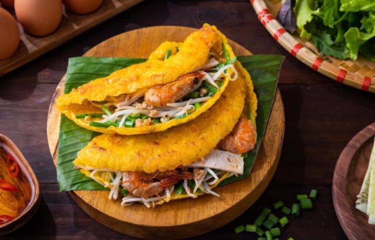Vietnamese pancake vs other Asian pancakes